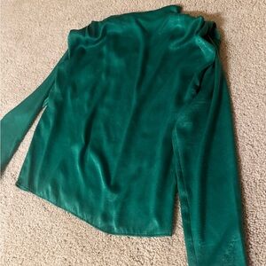 Zara Green Women's Blouse